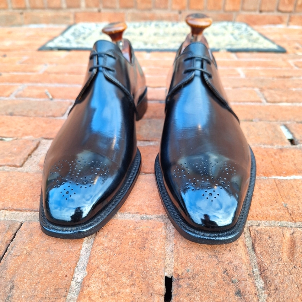 BARRETT Two Eyelets Derby (Men's Size 8.5 - Fits like a Size 9)